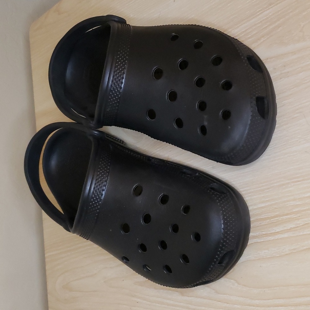 Black men's Crocs Size 13
